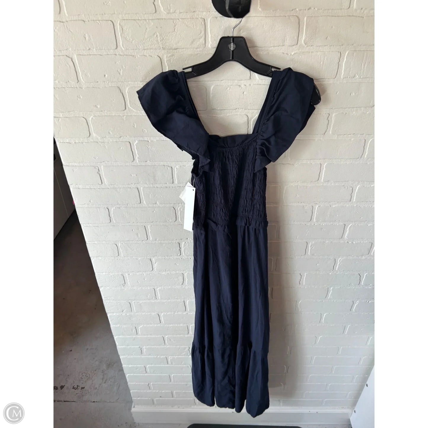 Dress Casual Midi By Moon River In Navy, Size: M