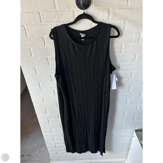 Dress Casual Maxi By A New Day In Black, Size: Xxl