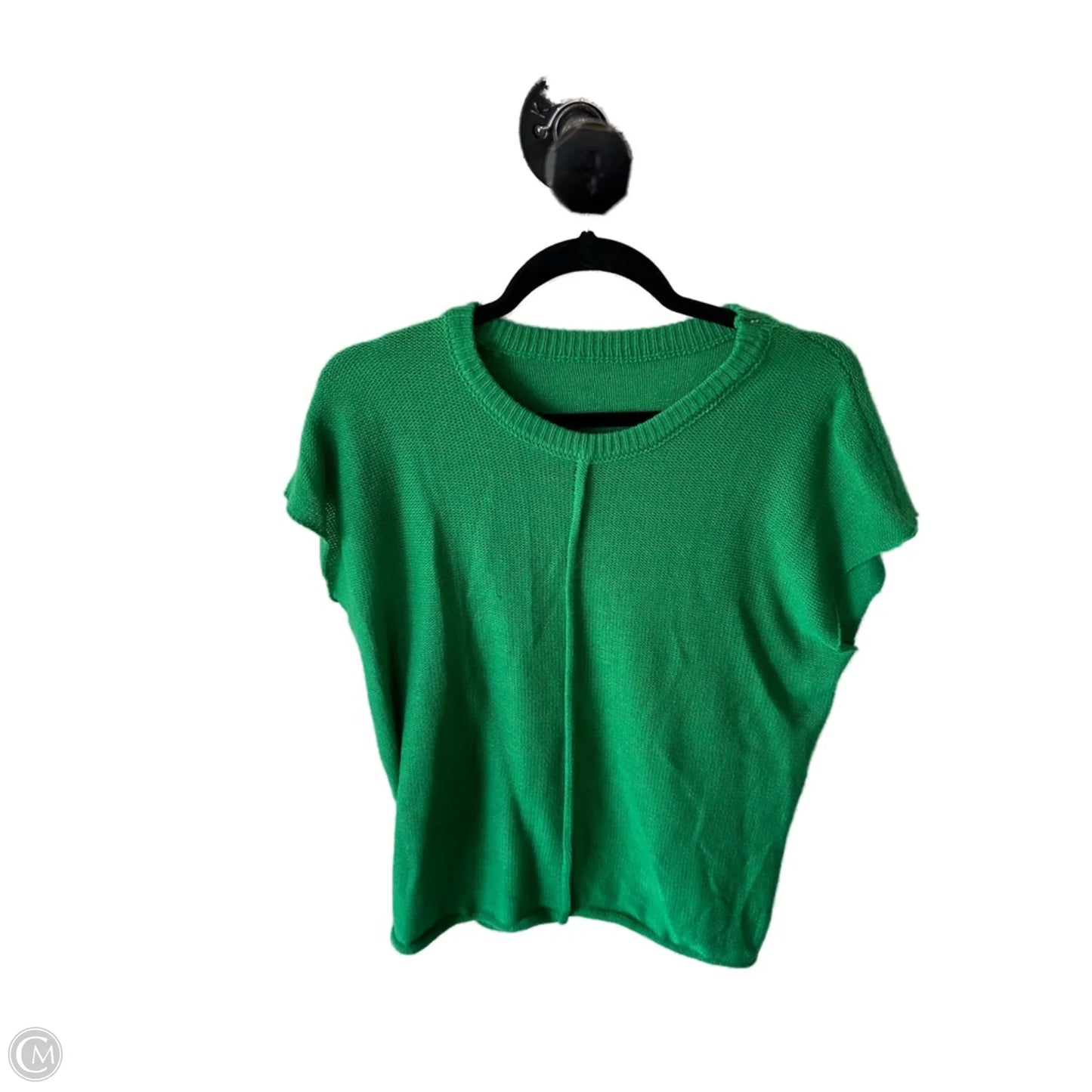 Vest Sweater By Clothes Mentor In Green, Size: Xl