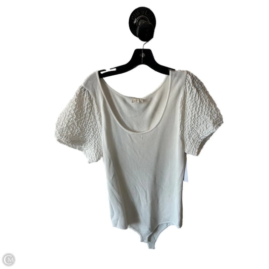 Bodysuit By Oddi In White, Size: 2x