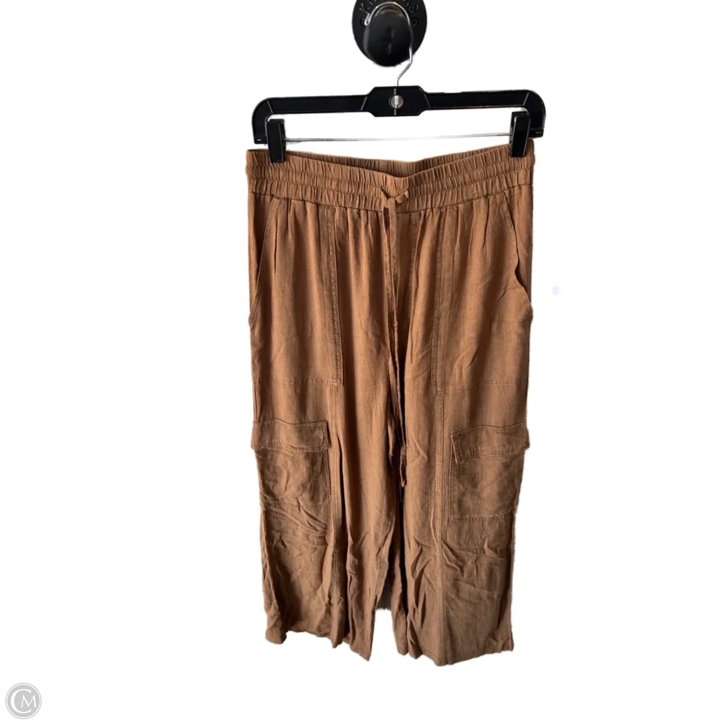 Pants Linen By Zenana In Brown, Size: 10