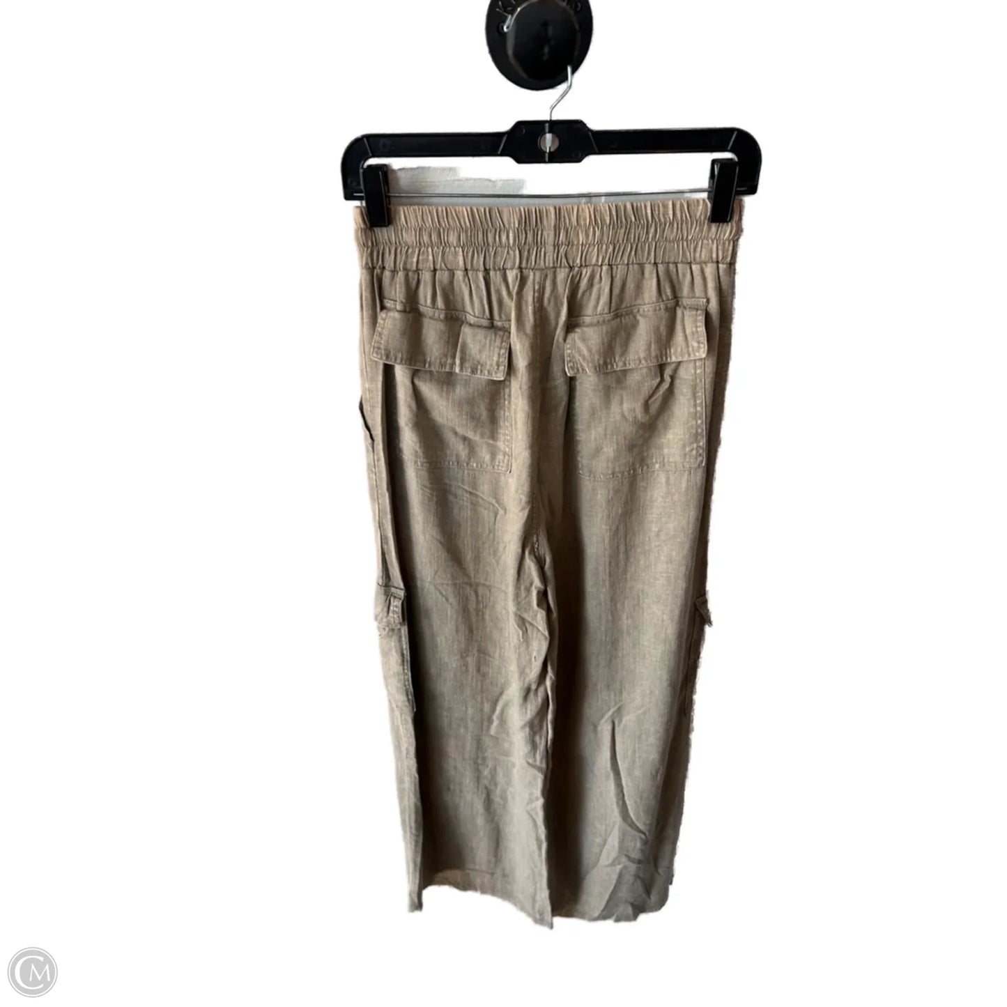 Pants Linen By Zenana In Tan, Size: 4