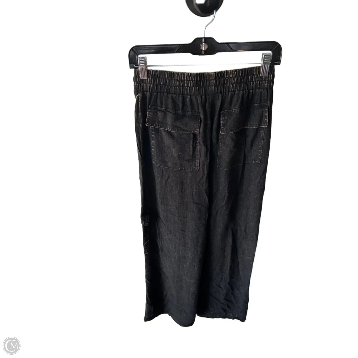 Pants Linen By Zenana In Black & Tan, Size: 4
