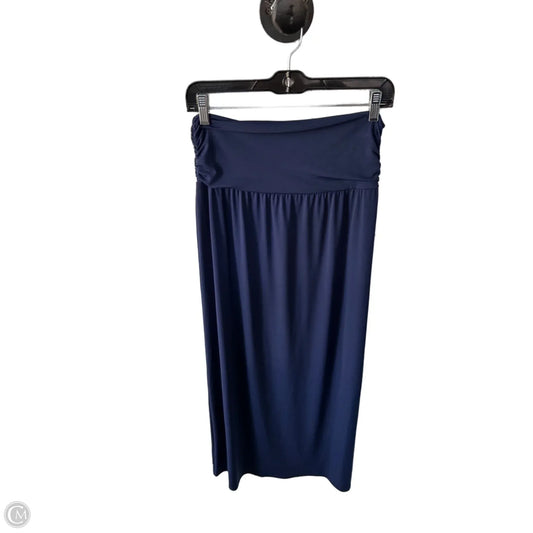 Skirt Midi By Apt 9 In Blue, Size: 10