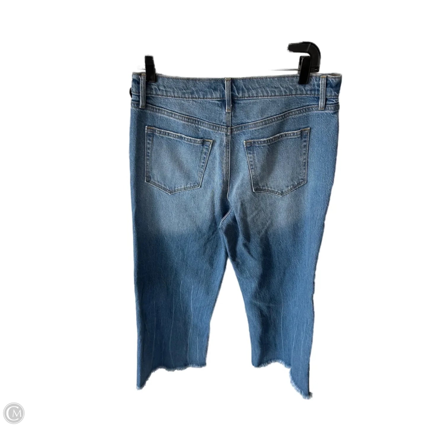 Jeans Wide Leg By Loft In Blue Denim, Size: 8