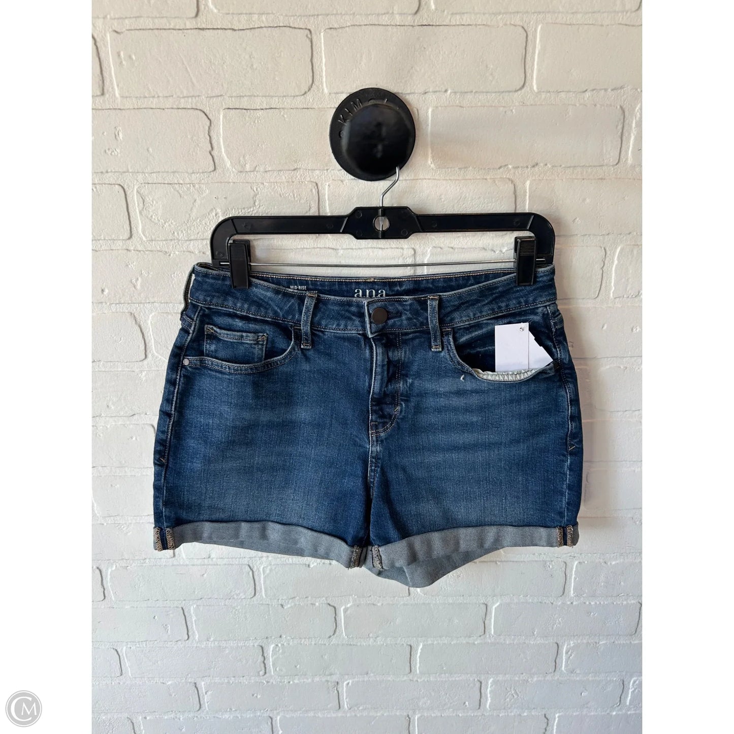 Shorts By Ana In Blue Denim, Size: 8