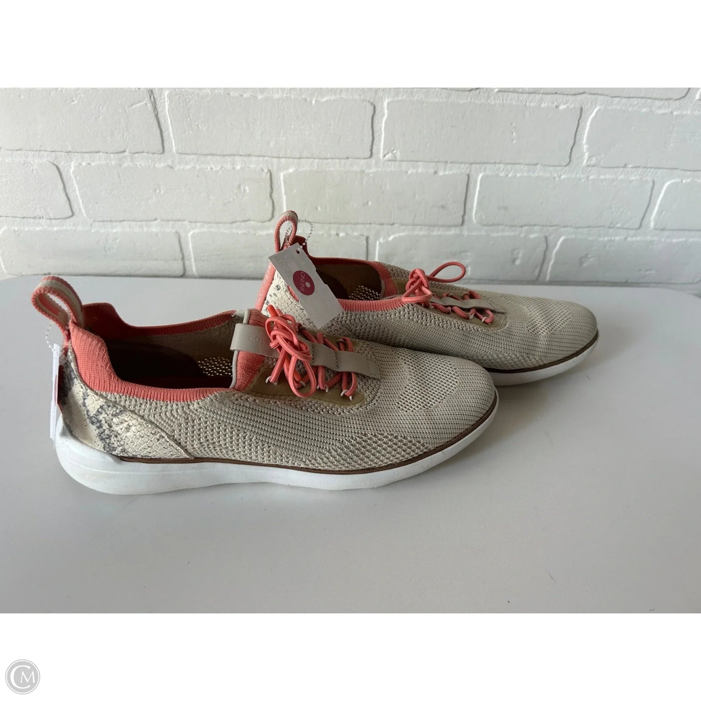 Shoes Sneakers By Cole-haan In Orange & Tan, Size: 10.5