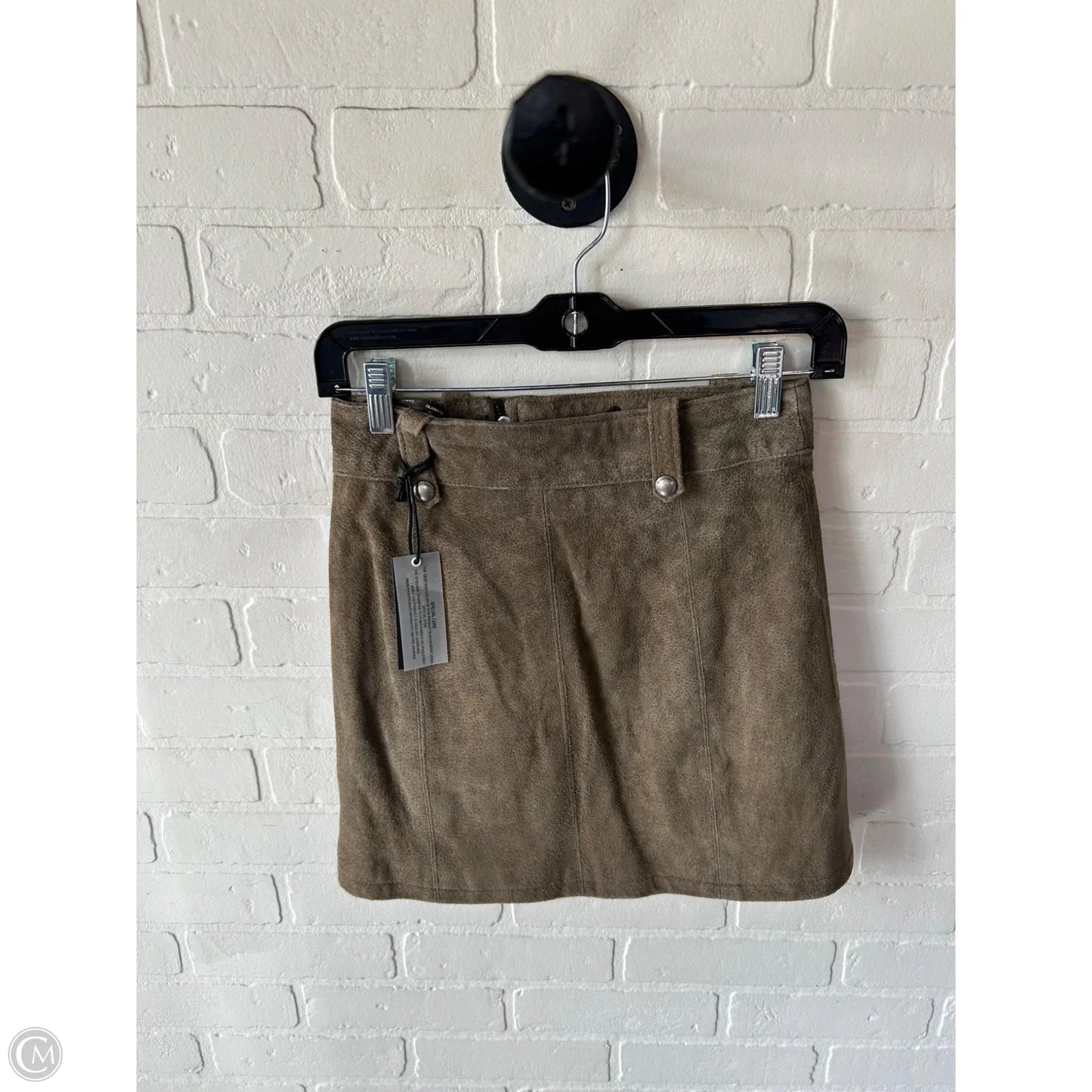 Skirt Mini & Short By Blanknyc In Brown & Green, Size: 0