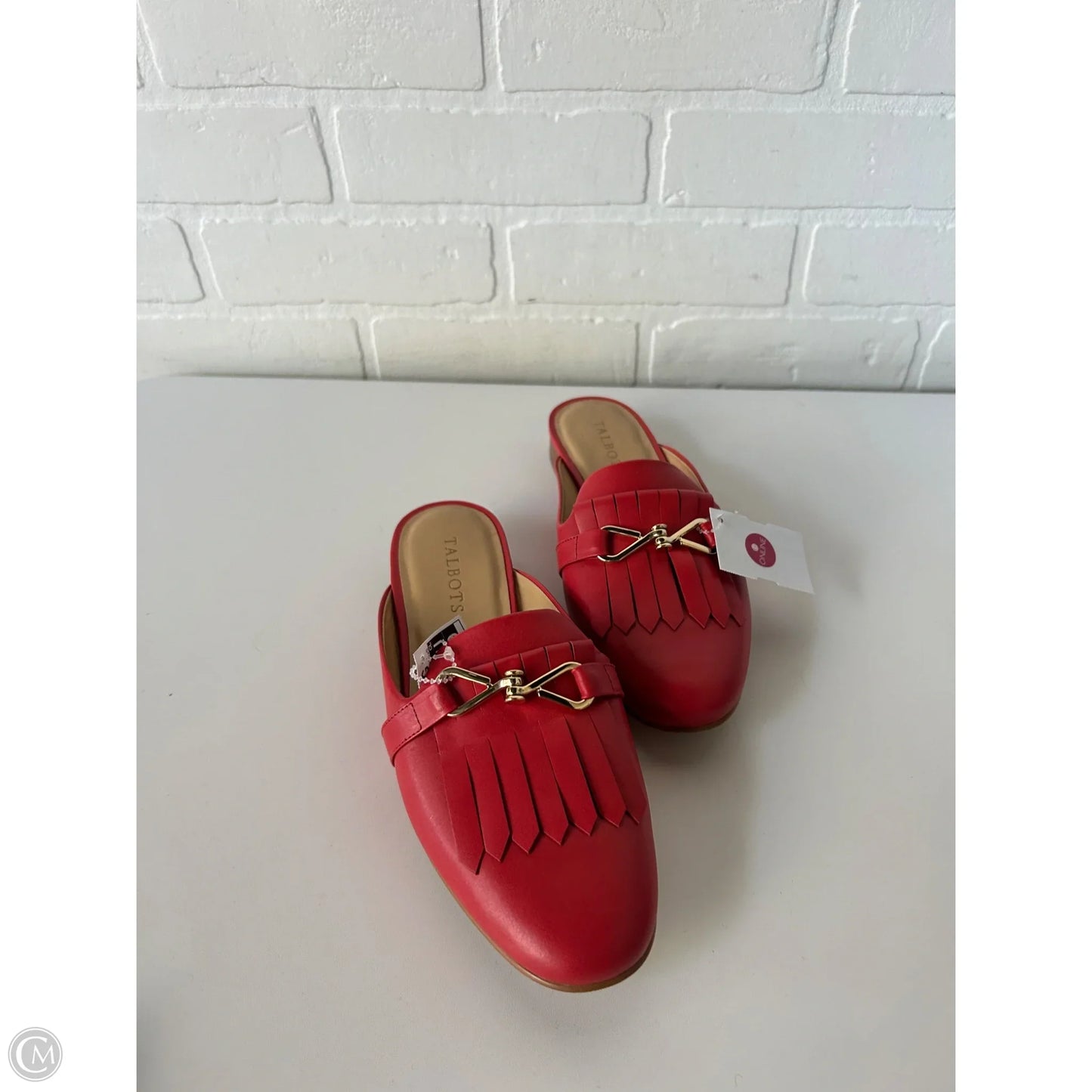 Shoes Flats By Talbots In Red, Size: 8