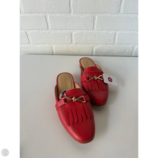 Shoes Flats By Talbots In Red, Size: 8