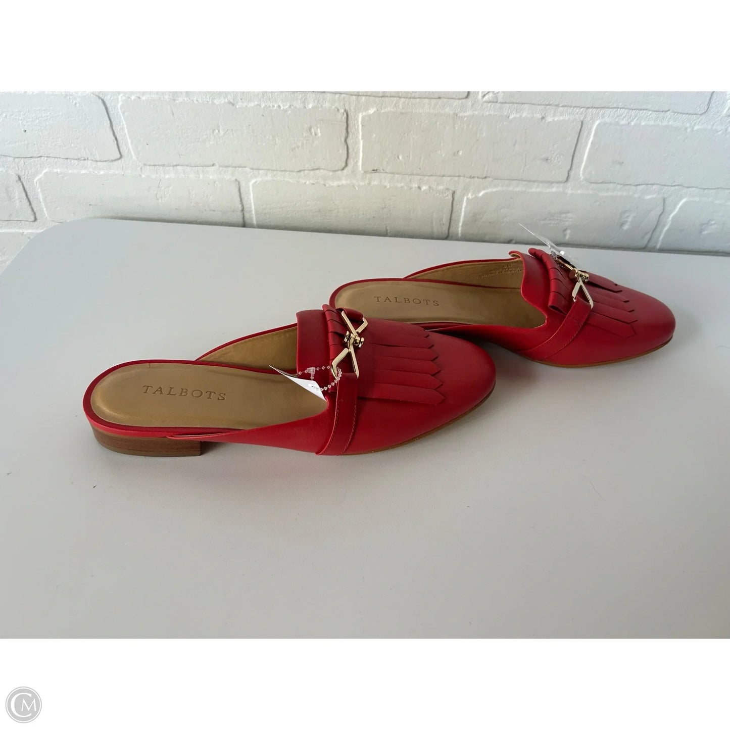 Shoes Flats By Talbots In Red, Size: 8