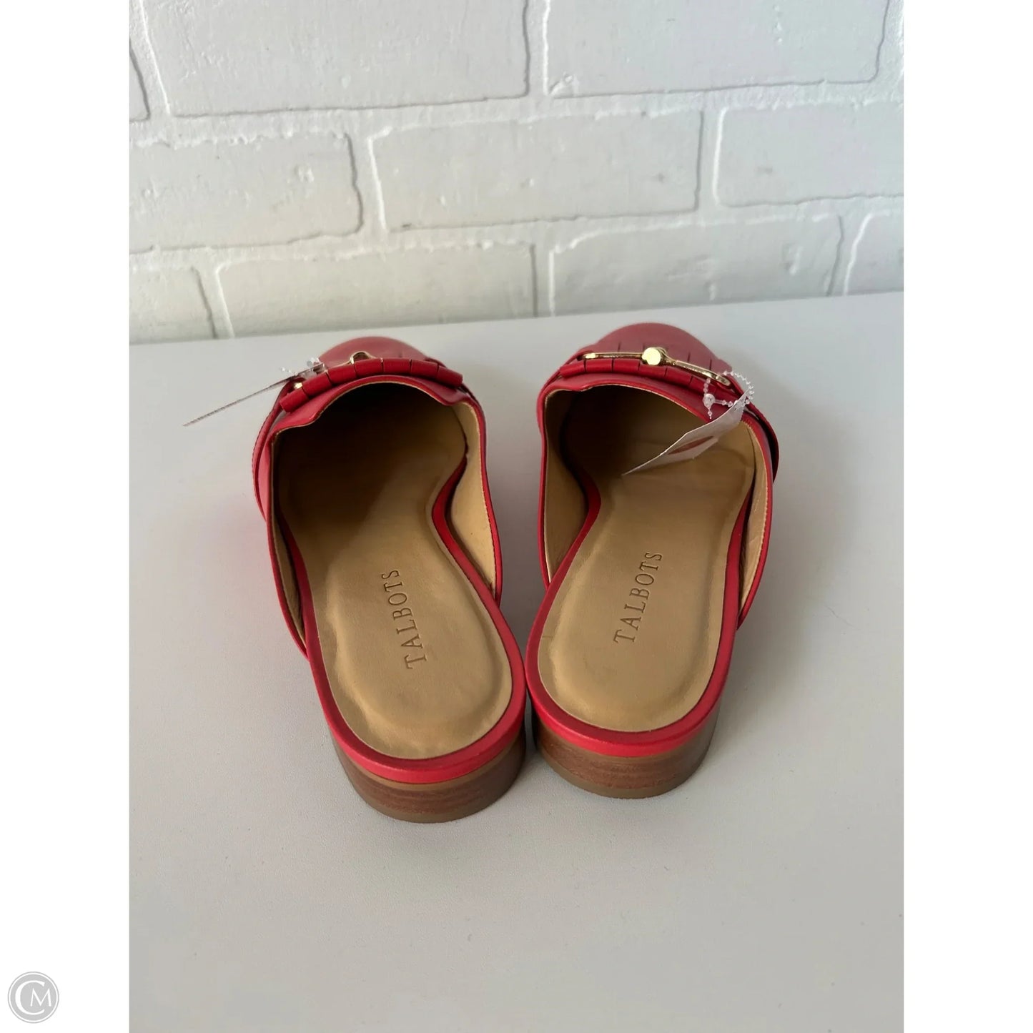 Shoes Flats By Talbots In Red, Size: 8