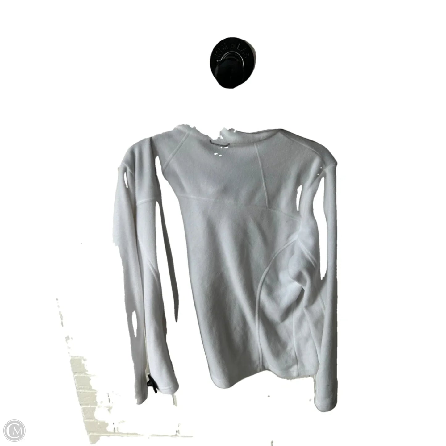 Jacket Fleece By Columbia In White, Size: Xl