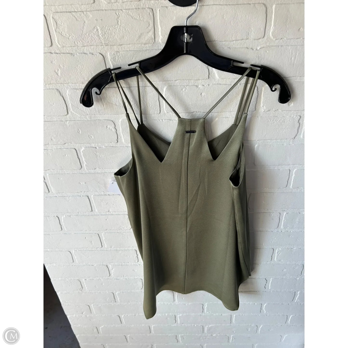 Top Sleeveless By Halston Heritage In Green, Size: S