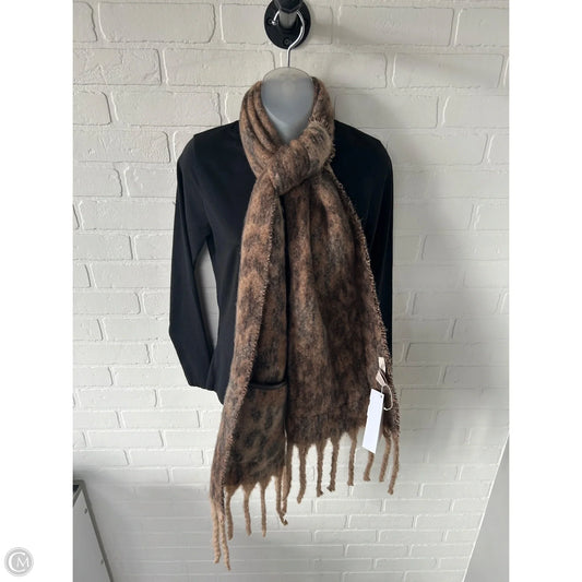 Scarf Winter By Cmb In Animal Print
