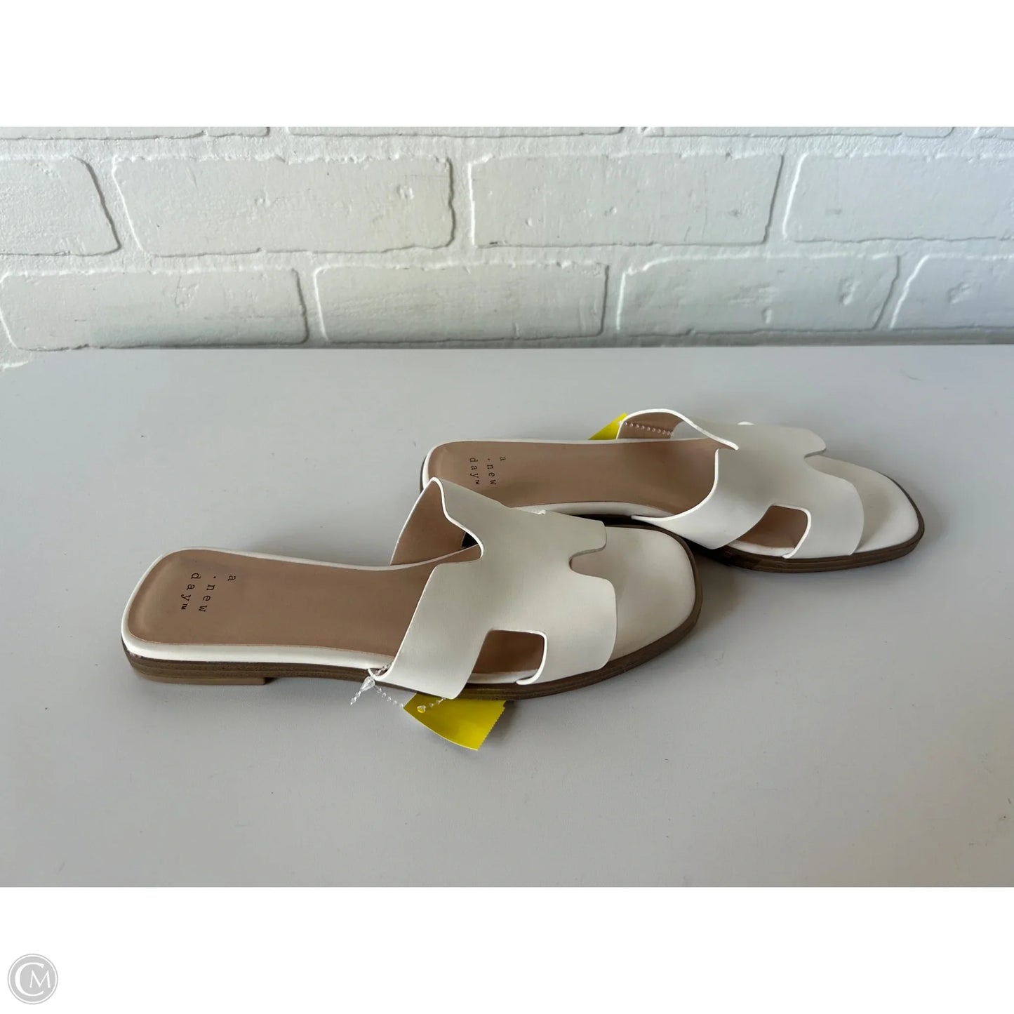 Sandals Flats By A New Day In White, Size: 6