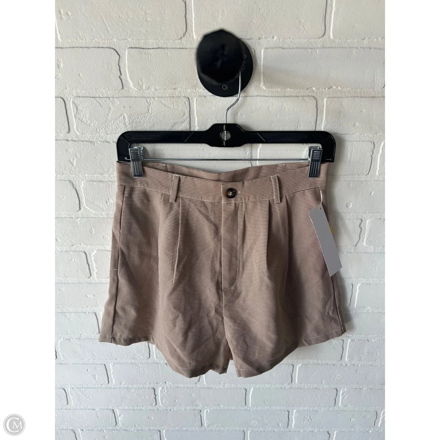 Shorts By Shein In Brown & Cream, Size: 6