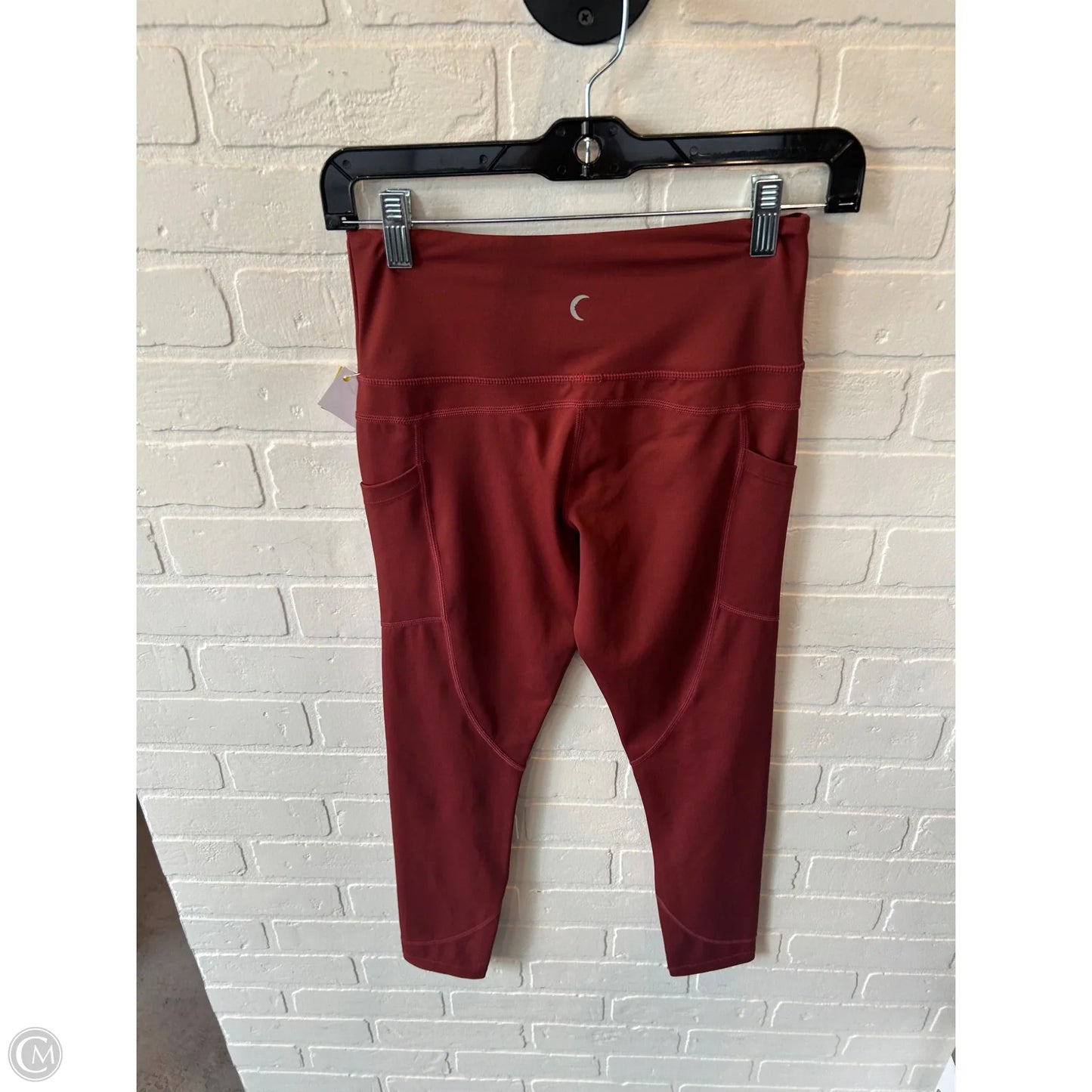 Athletic Capris By Zyia In Brown, Size: 4