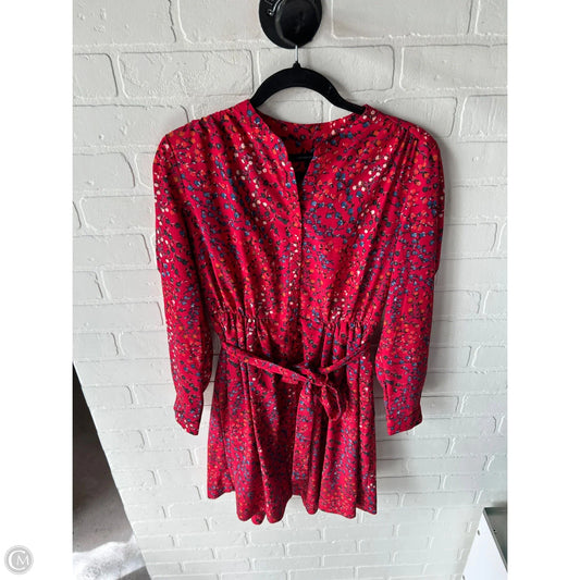Dress Work By French Connection In Red, Size: S