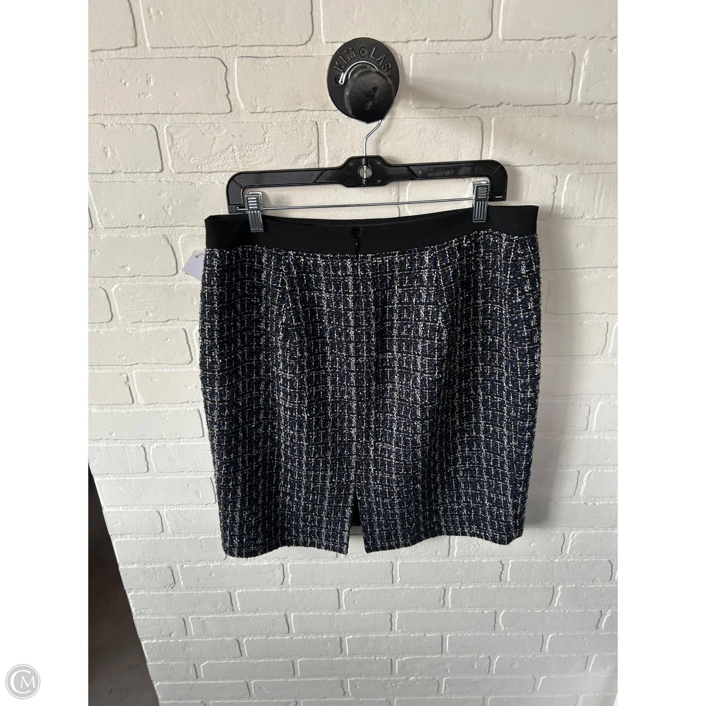 Skirt Mini & Short By White House Black Market In Black & Blue, Size: 12