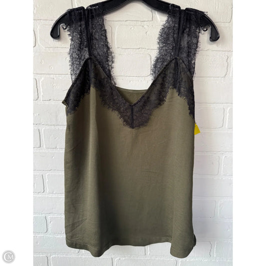 Top Cami By Cme In Black & Green, Size: S