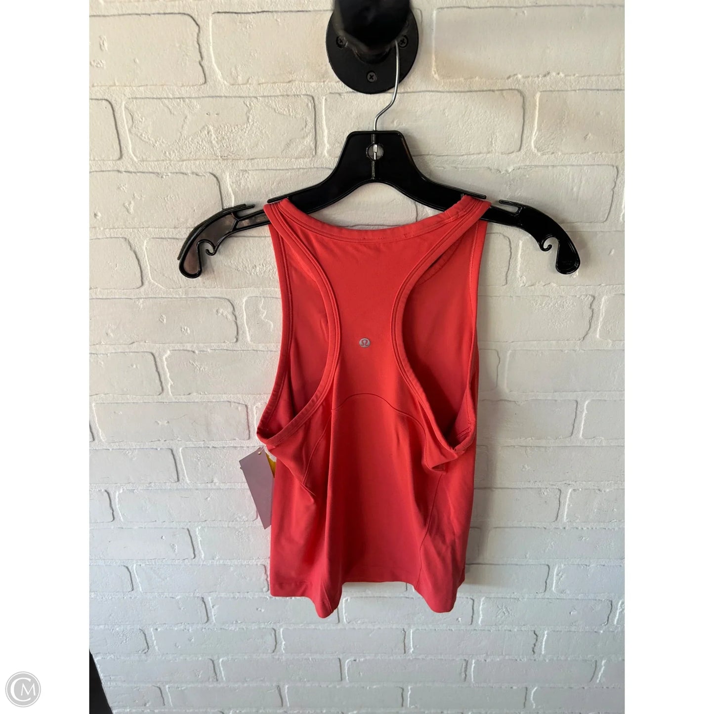 Athletic Tank Top By Lululemon In Orange, Size: Xs