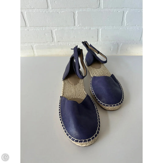 Shoes Flats By Eileen Fisher In Purple & Tan, Size: 9