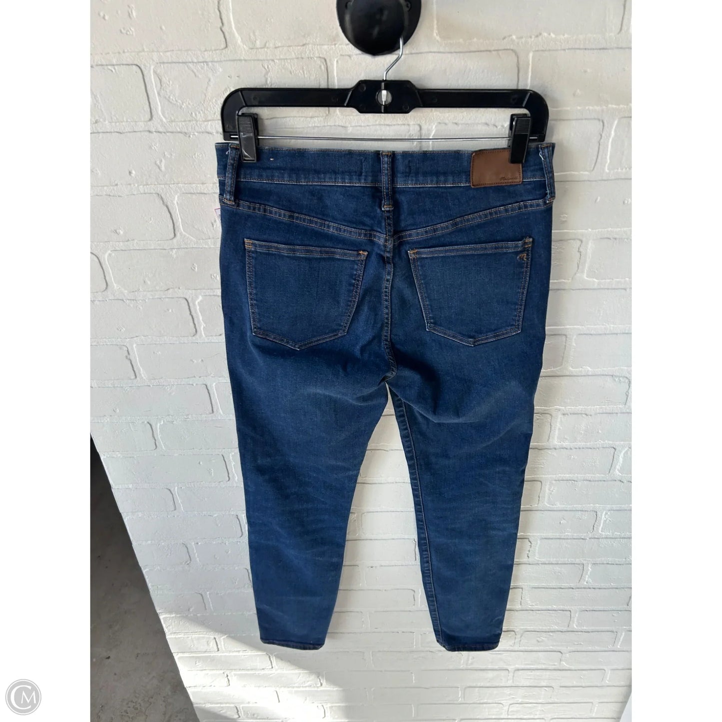 Jeans Skinny By Madewell In Blue Denim, Size: 8