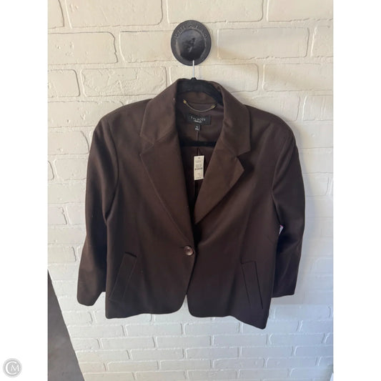 Blazer By Talbots In Brown, Size: L