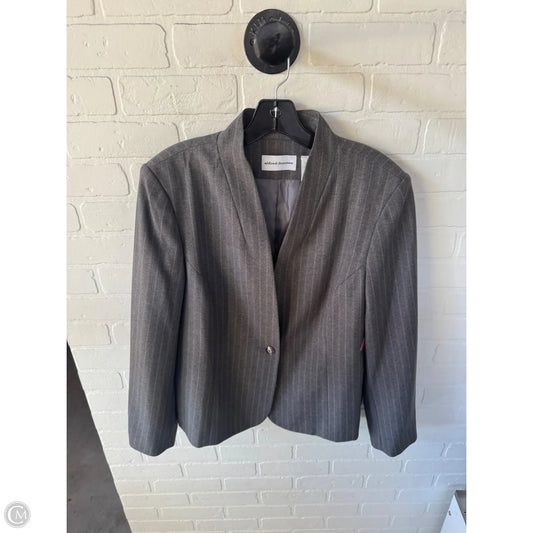 Blazer By Alfred Dunner In Grey, Size: Xl