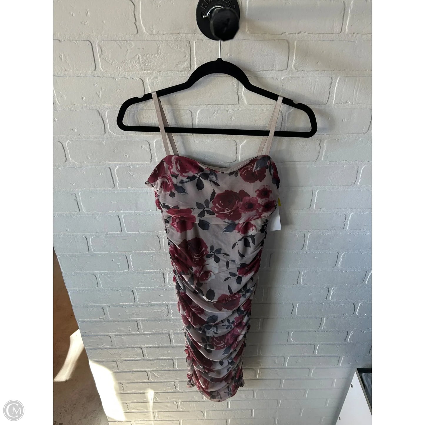 Dress Party Midi By Speechless In Brown & Red, Size: L