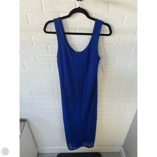 Dress Party Long By Apt 9 In Blue, Size: M