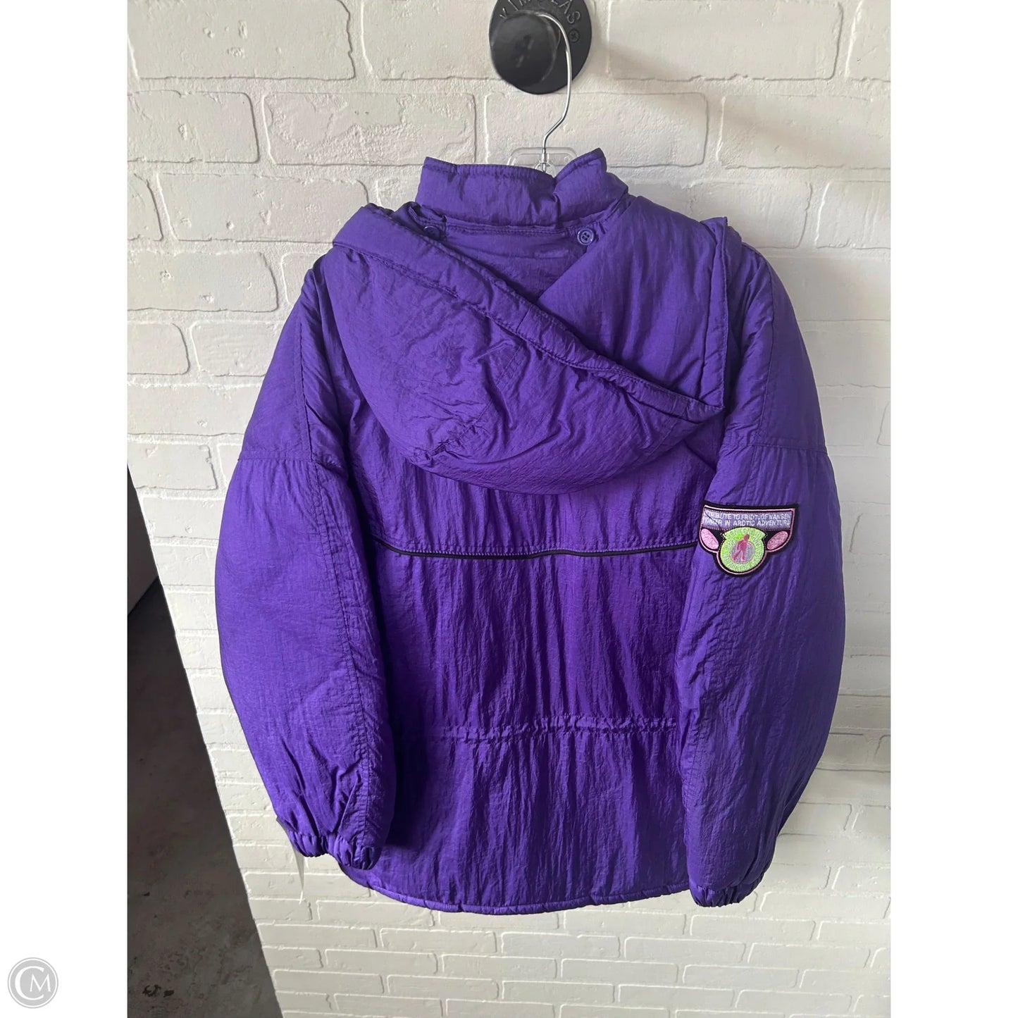 Coat Puffer & Quilted By Clothes Mentor In Purple, Size: M