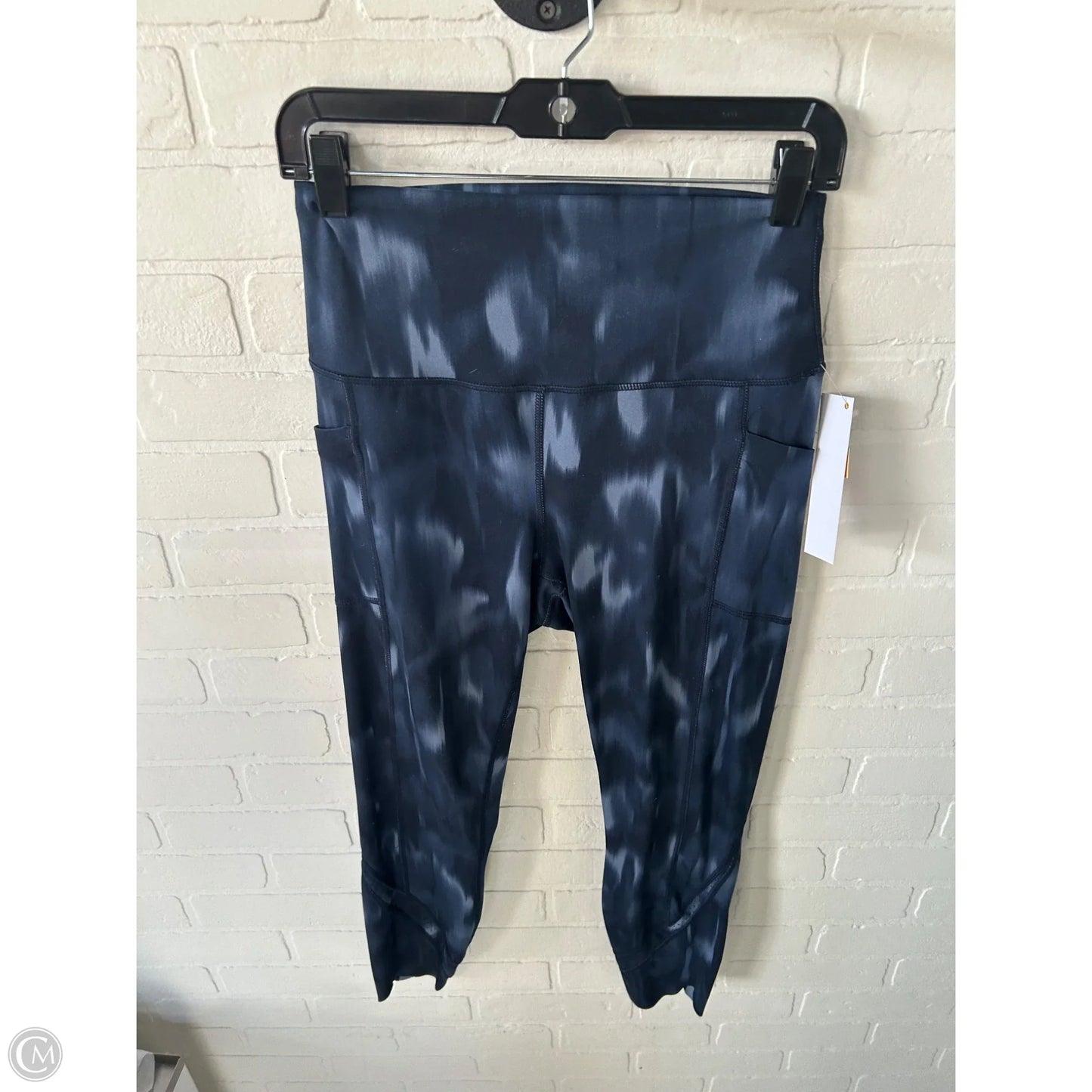 Athletic Leggings By Members Mark In Blue, Size: 12