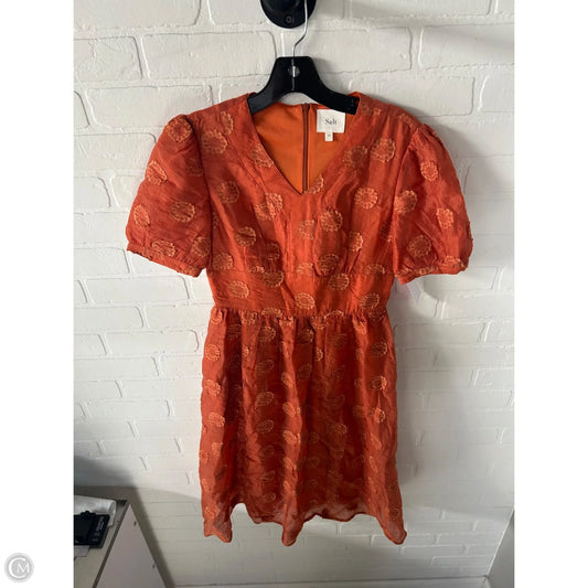 Dress Work By Clothes Mentor In Orange, Size: Xs