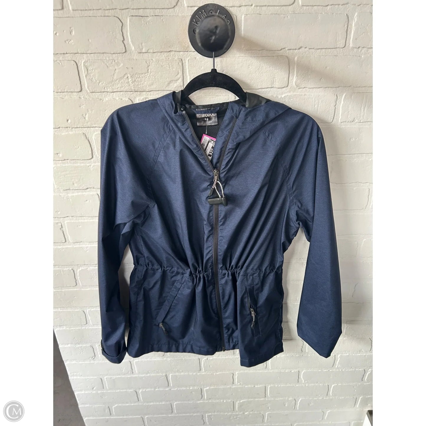 Jacket Windbreaker By 32 Degrees In Navy, Size: S