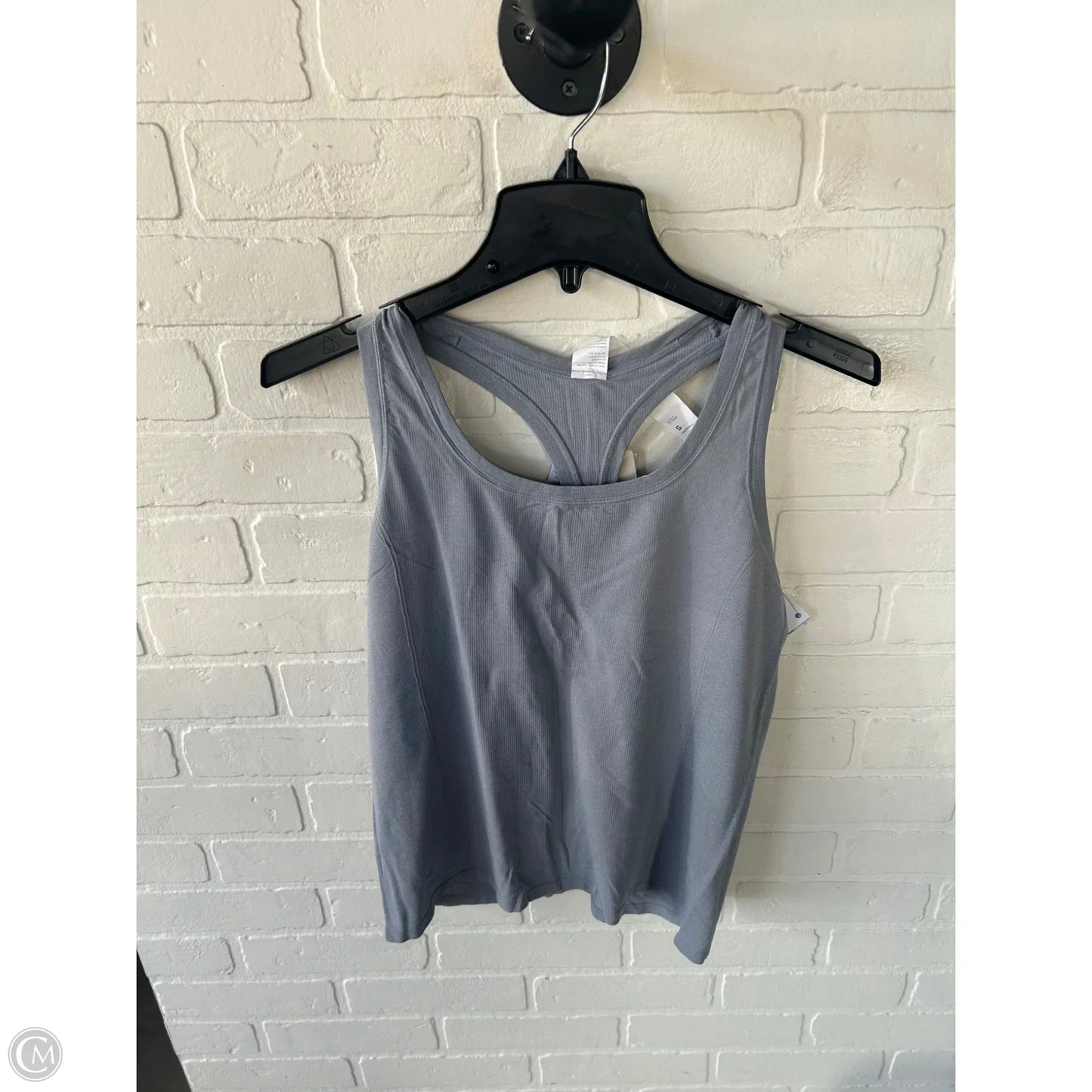 Athletic Tank Top By Fabletics In Grey, Size: S