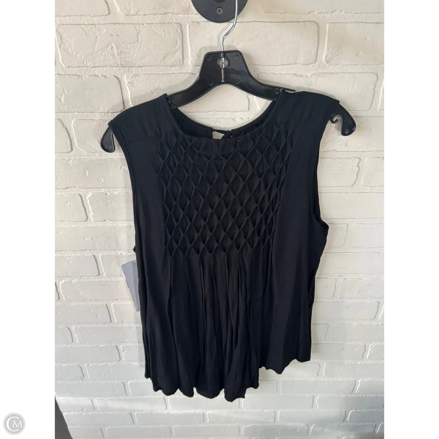 Top Sleeveless By Clothes Mentor In Black, Size: Xl