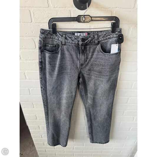 Jeans Boyfriend By Cabi In Black Denim, Size: 6