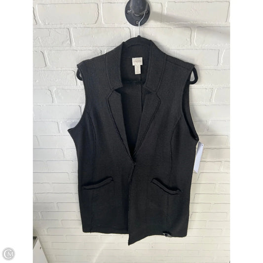 Vest Other By Chicos In Black, Size: L
