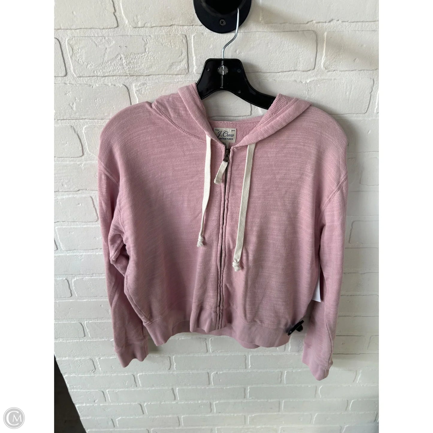 Sweatshirt Hoodie By J. Crew In Pink, Size: Xs