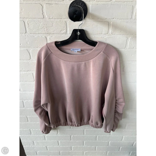 Sweatshirt Crewneck By Evereve In Pink, Size: Xs
