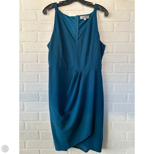 Dress Work By Cme In Teal, Size: L