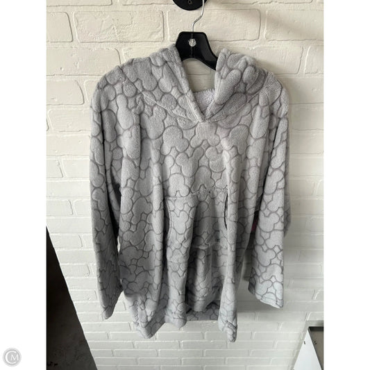 Sweatshirt Hoodie By Disney In Grey, Size: Osfm