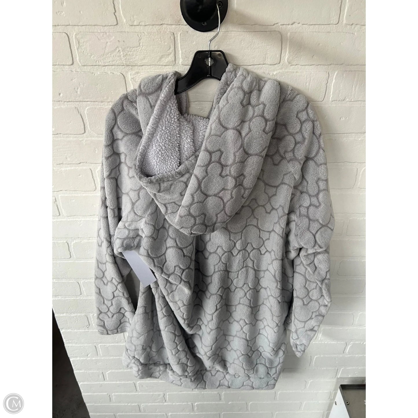 Sweatshirt Hoodie By Disney In Grey, Size: Osfm