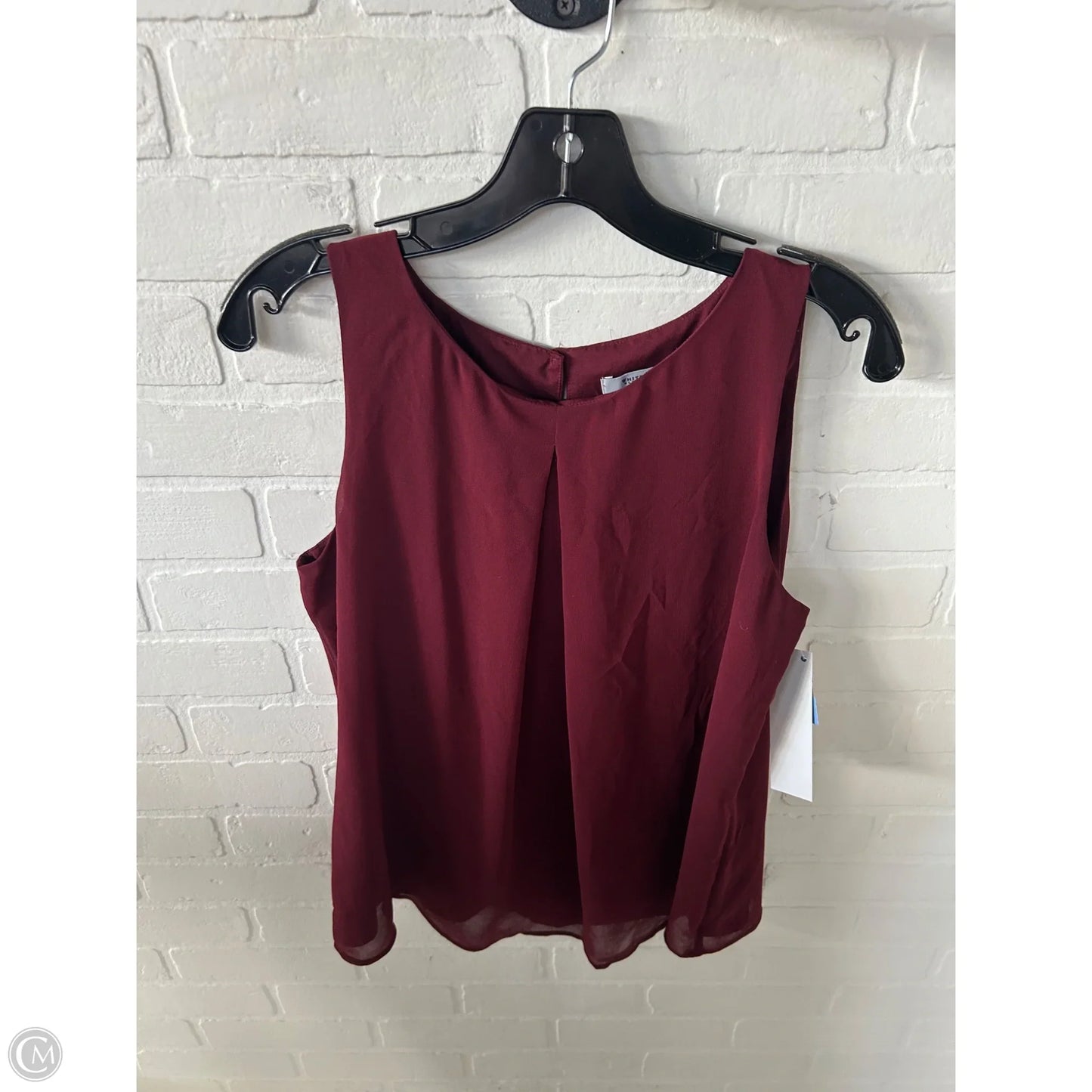 Blouse Sleeveless By White House Black Market In Red, Size: S
