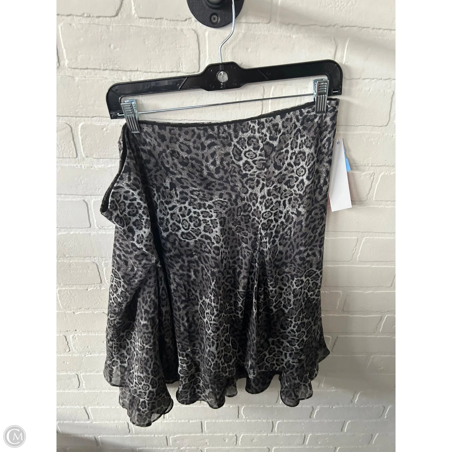 Skirt Mini & Short By Chaps In Snakeskin Print, Size: 16