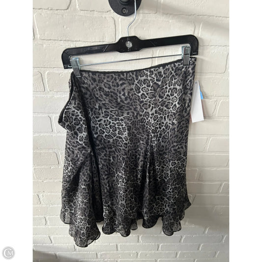 Skirt Mini & Short By Chaps In Snakeskin Print, Size: 16