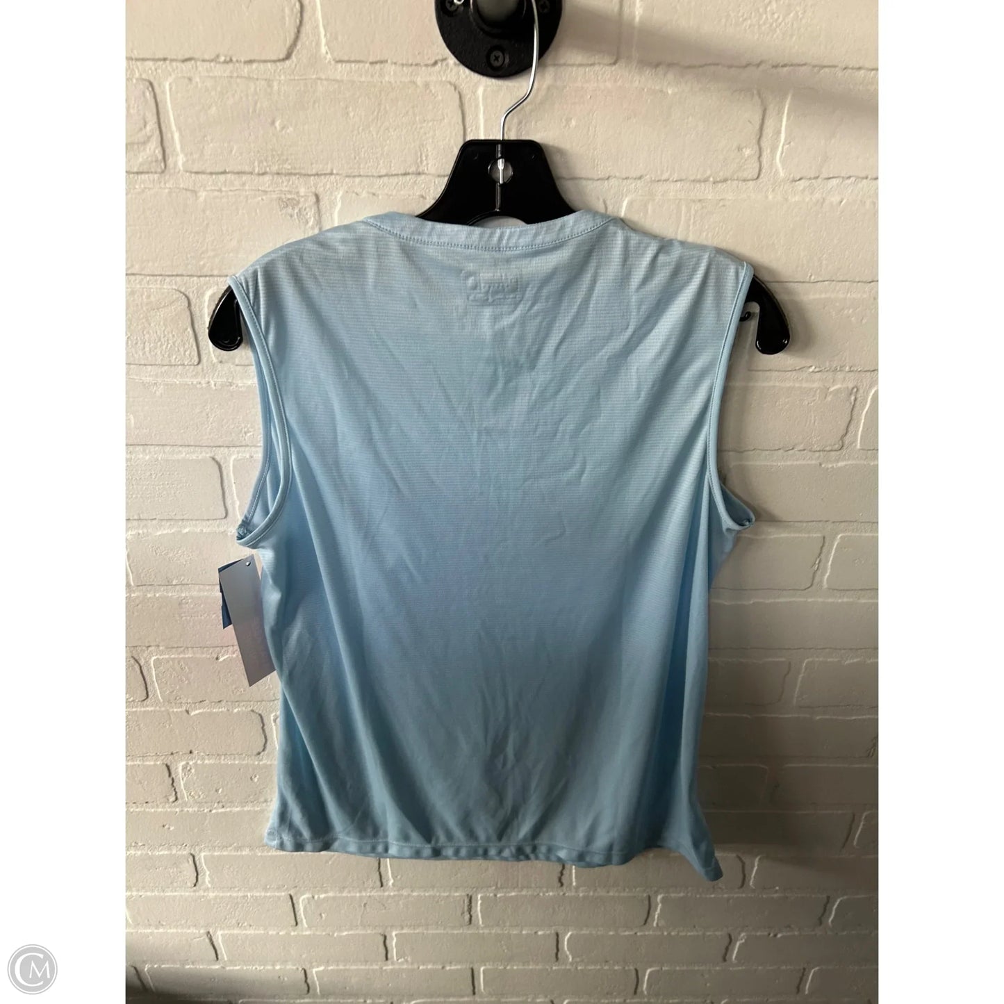 Athletic Top Short Sleeve By Clothes Mentor In Blue, Size: L