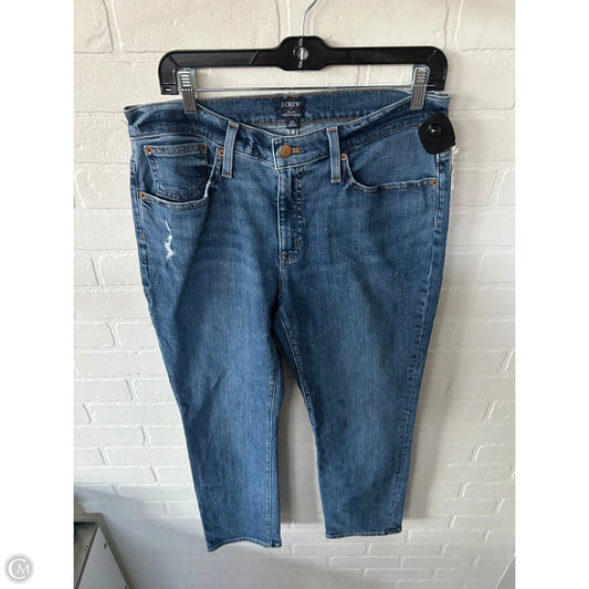 Jeans Boyfriend By J. Crew In Blue Denim, Size: 8